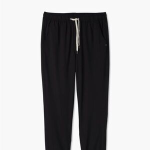 Vuori Men's Kore Joggers Black w/ white string V456 Sz Small Brand New w/Tags
